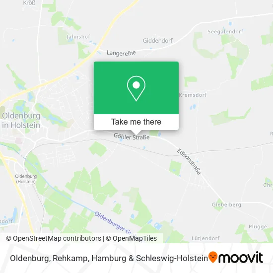 Карта Oldenburg, Rehkamp