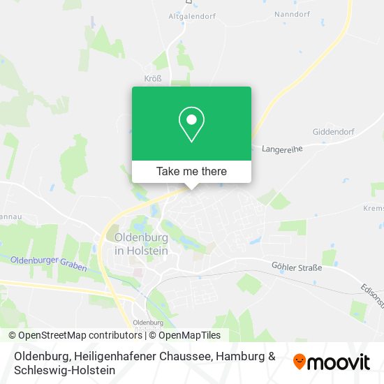 Oldenburg, Heiligenhafener Chaussee map