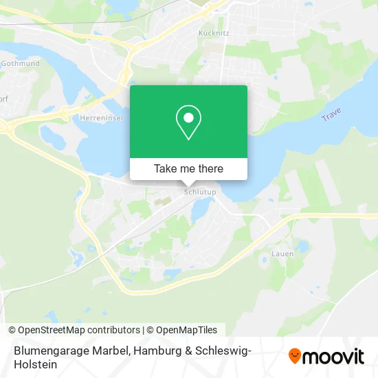 Карта Blumengarage Marbel