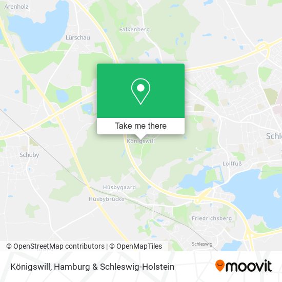 Königswill map