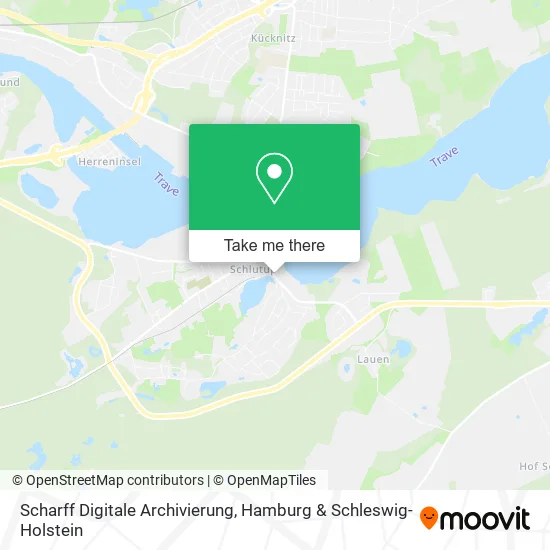 Карта Scharff Digitale Archivierung