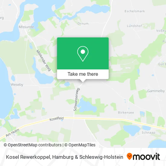 Карта Kosel Rewerkoppel