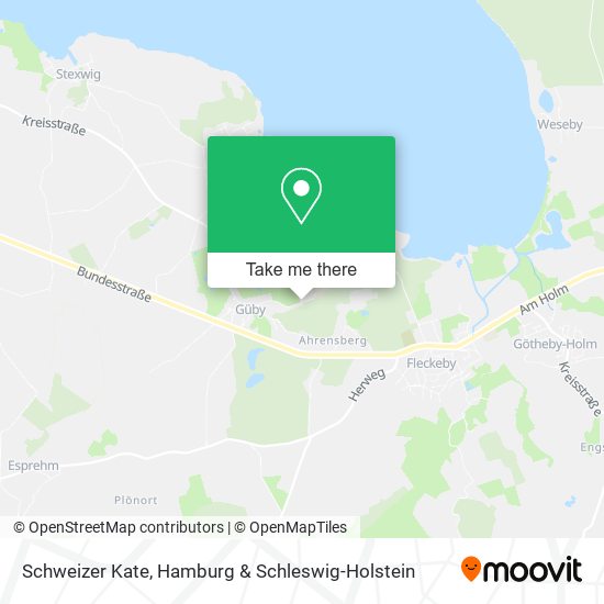 Schweizer Kate map