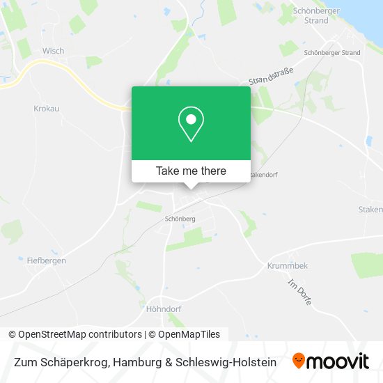 Zum Schäperkrog map