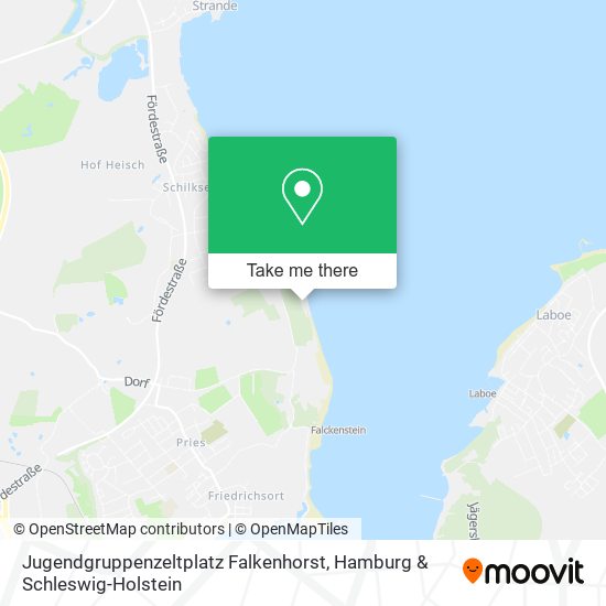 Jugendgruppenzeltplatz Falkenhorst map