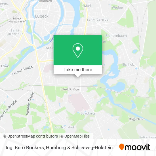 Карта Ing. Büro Böckers