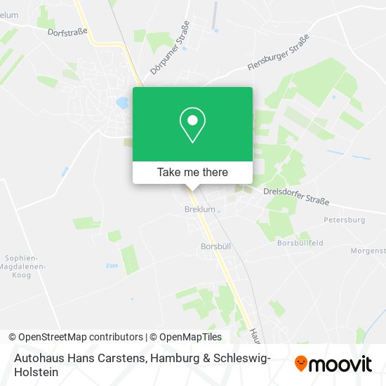 Autohaus Hans Carstens map