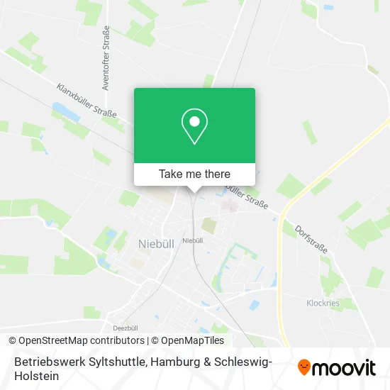 Карта Betriebswerk Syltshuttle