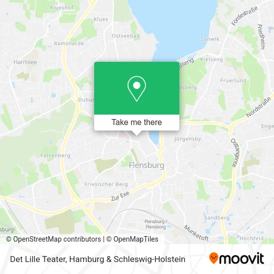 Карта Det Lille Teater