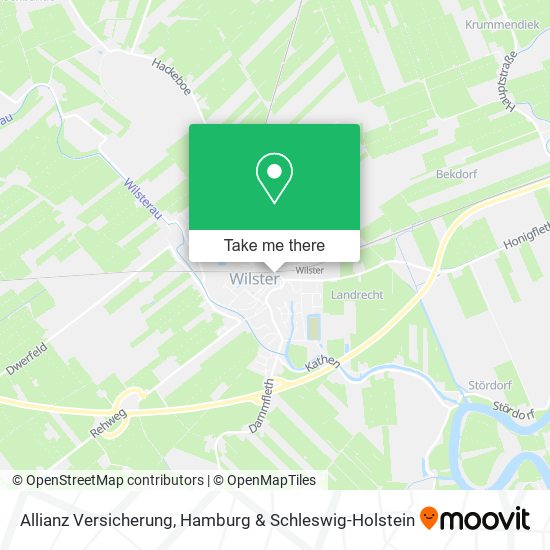 Allianz Versicherung map