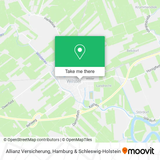 Карта Allianz Versicherung