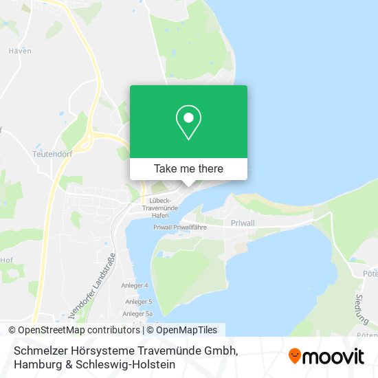 Schmelzer Hörsysteme Travemünde Gmbh map