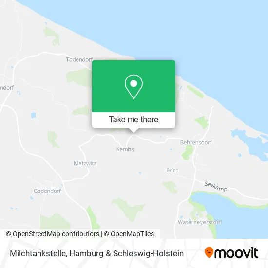 Карта Milchtankstelle