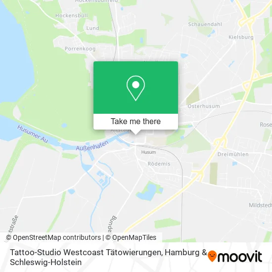 Карта Tattoo-Studio Westcoast Tätowierungen