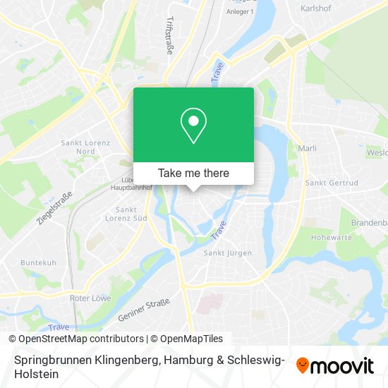 Springbrunnen Klingenberg map
