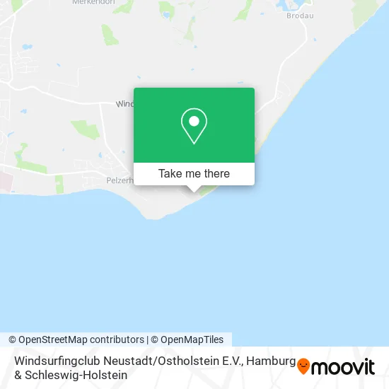 Карта Windsurfingclub Neustadt / Ostholstein E.V.