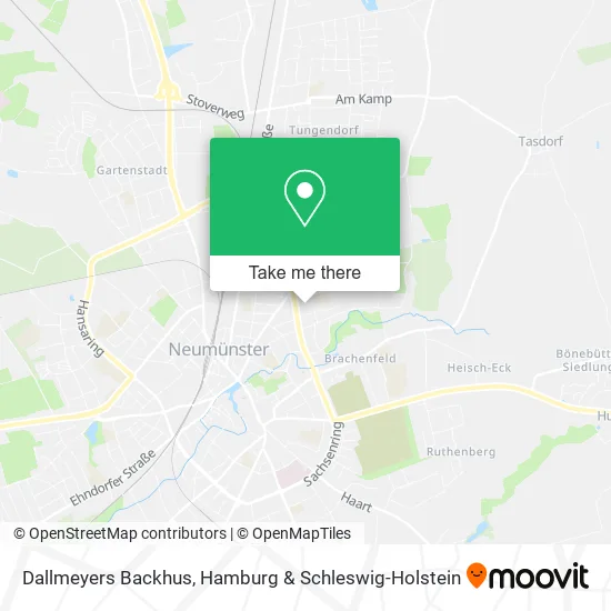 Карта Dallmeyers Backhus