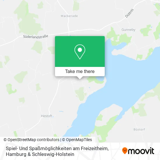 Карта Spiel- Und Spaßmöglichkeiten am Freizeitheim