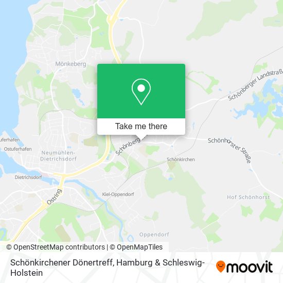 Schönkirchener Dönertreff map