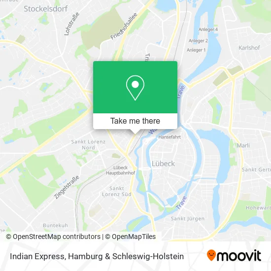 Карта Indian Express