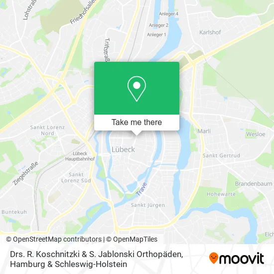 Карта Drs. R. Koschnitzki & S. Jablonski Orthopäden