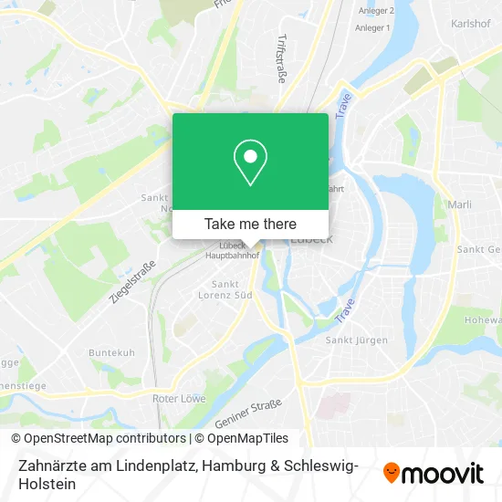 Карта Zahnärzte am Lindenplatz