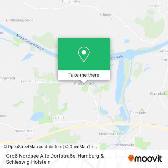 Groß Nordsee Alte Dorfstraße map