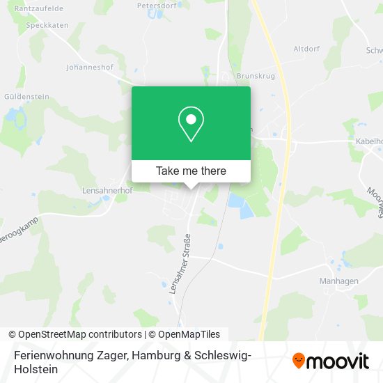 Ferienwohnung Zager map