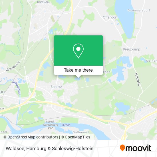 Waldsee map