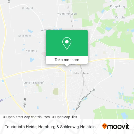 Карта Touristinfo Heide