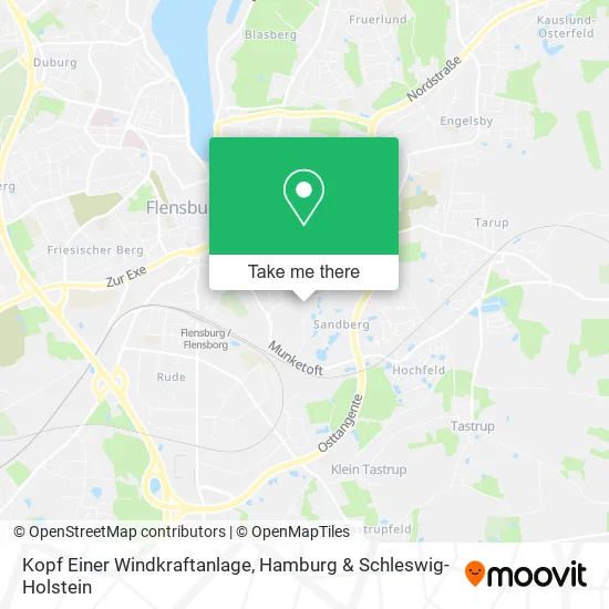 Карта Kopf Einer Windkraftanlage