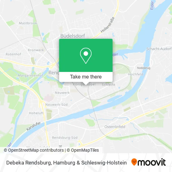 Карта Debeka Rendsburg