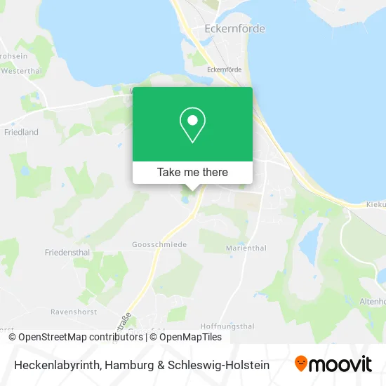 Карта Heckenlabyrinth