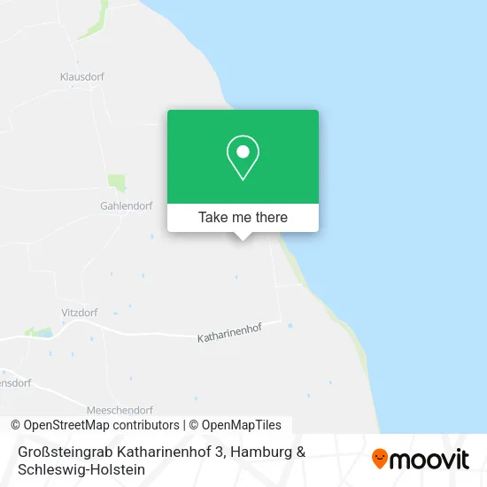 Карта Großsteingrab Katharinenhof 3