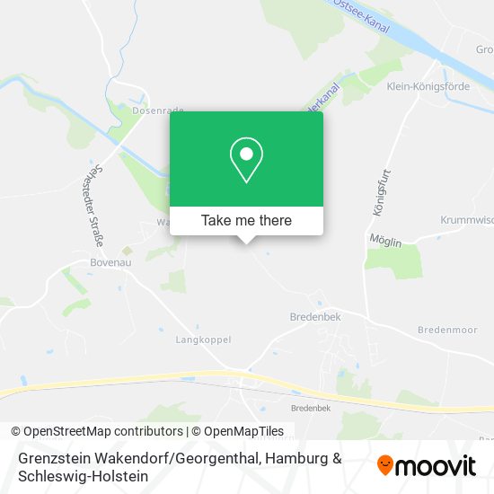 Grenzstein Wakendorf / Georgenthal map