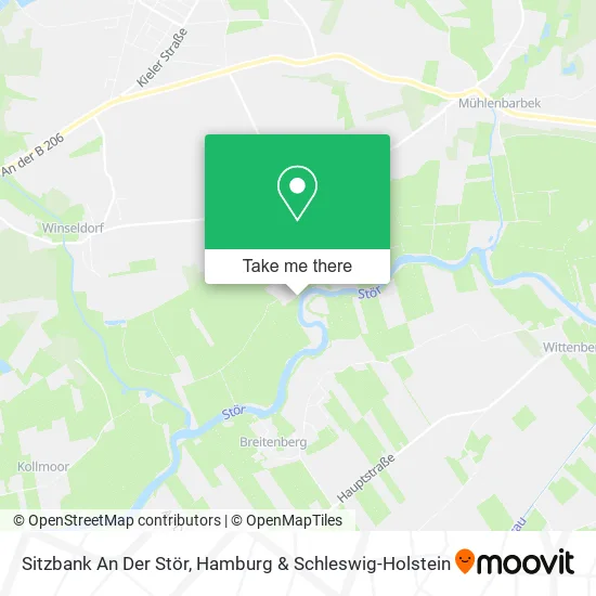 Карта Sitzbank An Der Stör