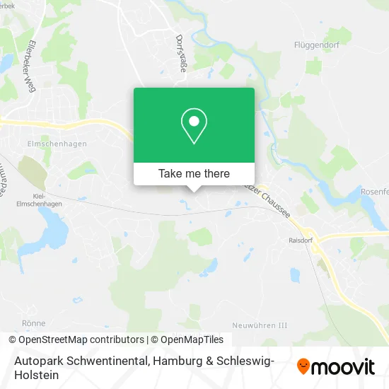 Карта Autopark Schwentinental