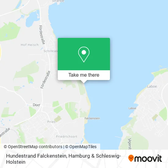 Карта Hundestrand Falckenstein