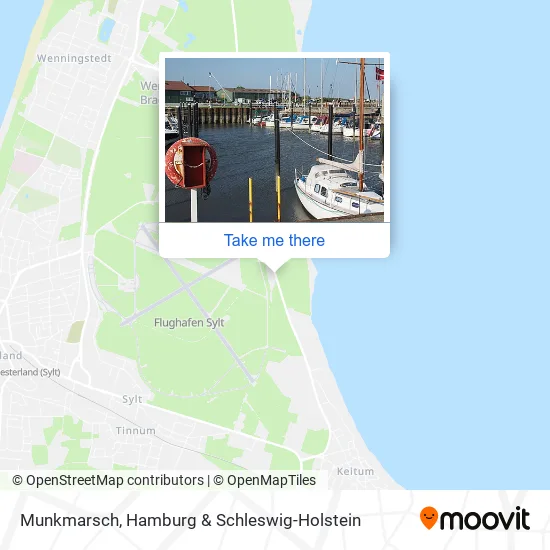 Карта Munkmarsch