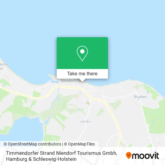 Карта Timmendorfer Strand Niendorf Tourismus Gmbh