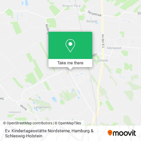 Ev. Kindertagesstätte Nordsterne map
