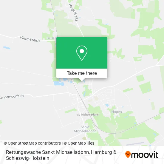 Карта Rettungswache Sankt Michaelisdonn