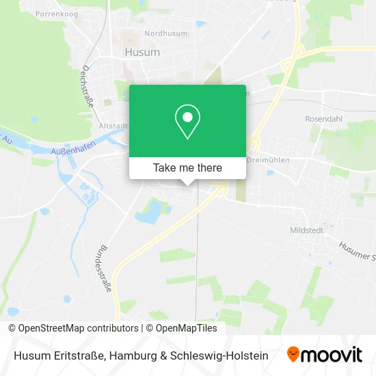 Карта Husum Eritstraße