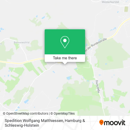 Карта Spedition Wolfgang Matthiessen