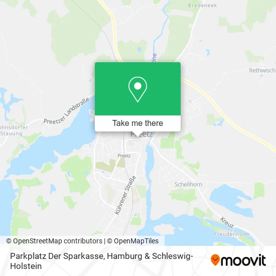 Карта Parkplatz Der Sparkasse
