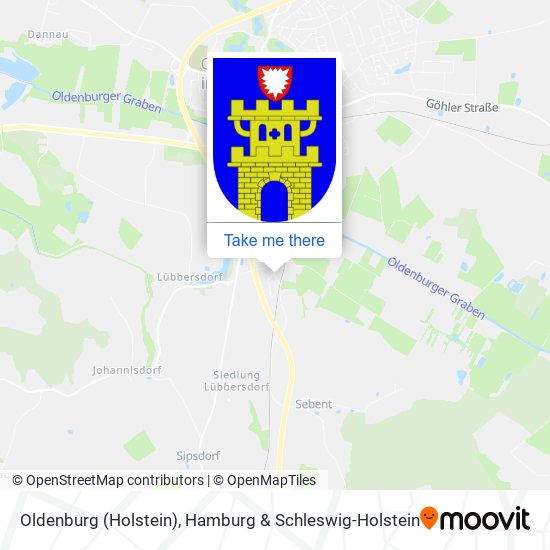 Oldenburg (Holstein) map