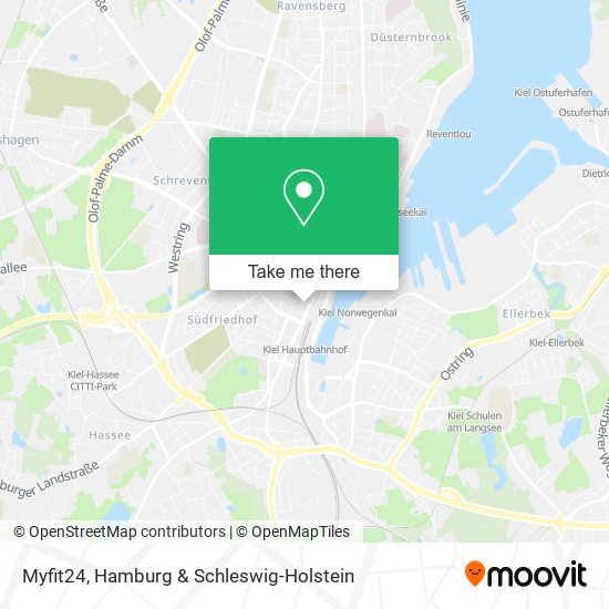 Myfit24 map