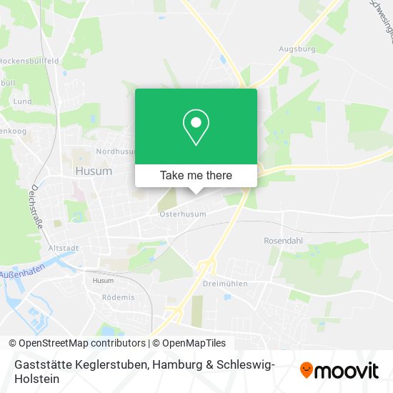 Gaststätte Keglerstuben map