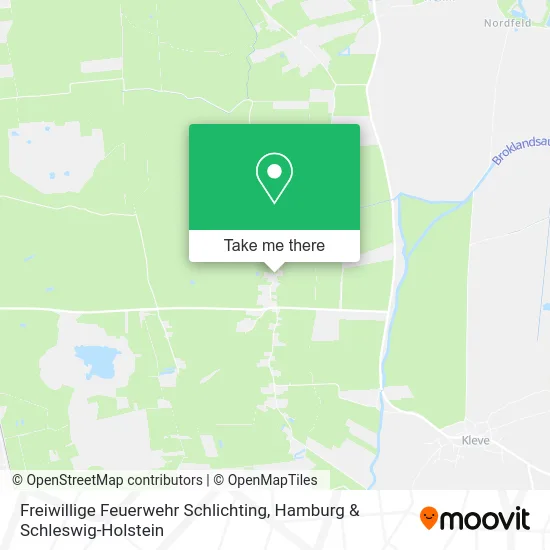 Карта Freiwillige Feuerwehr Schlichting