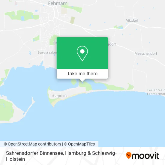 Карта Sahrensdorfer Binnensee